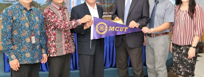 President of MCUT Taiwan Visited UNIB to Increase Coorperation